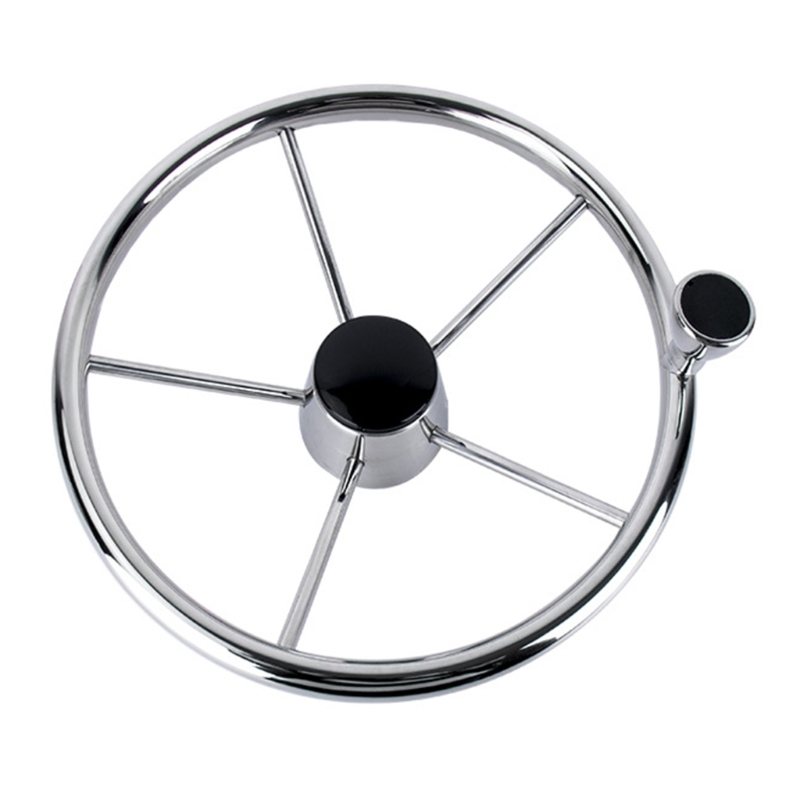 Fishing Boat Steering Wheel - Volante para barco marino con antideslizante,