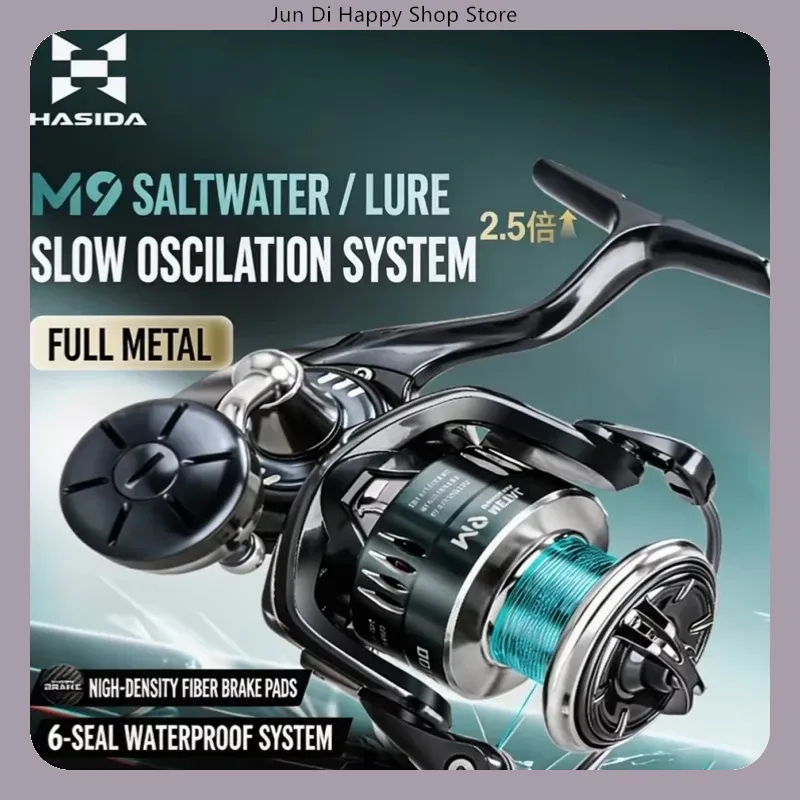 Carrete de pesca HASIDA M9, de - Fishing Boat Steering Wheel reseña y precio