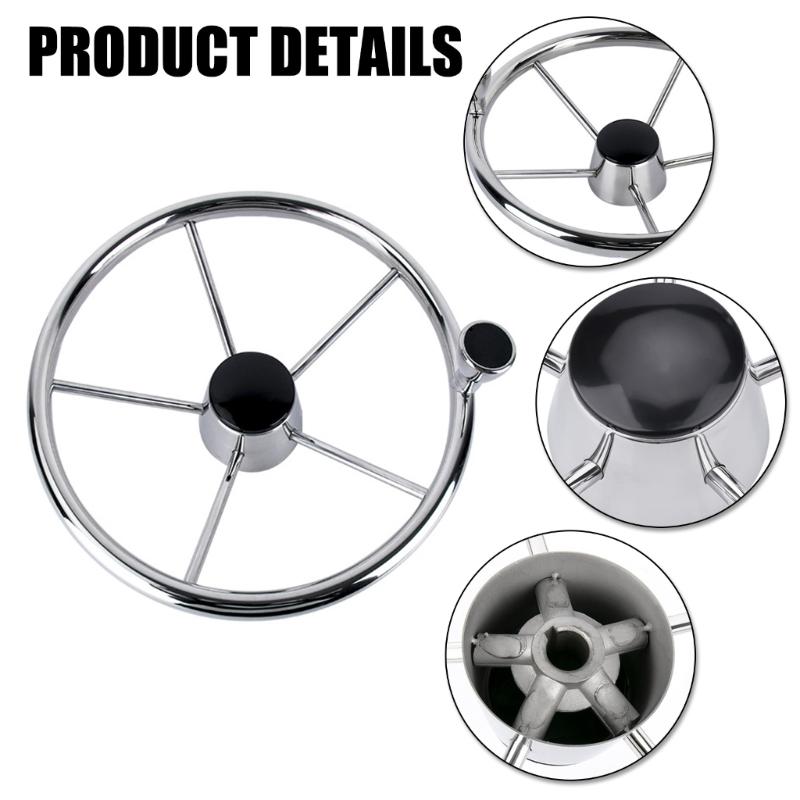 Volante para barco marino con  - Fishing Boat Steering Wheel reseña y precio
