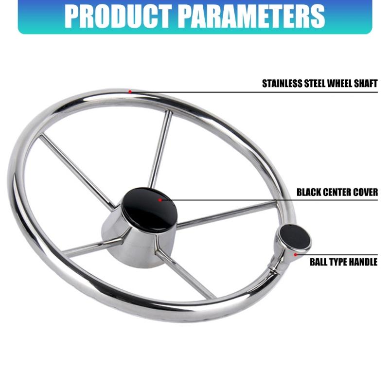 Volante para barco marino con  - Fishing Boat Steering Wheel reseña y precio