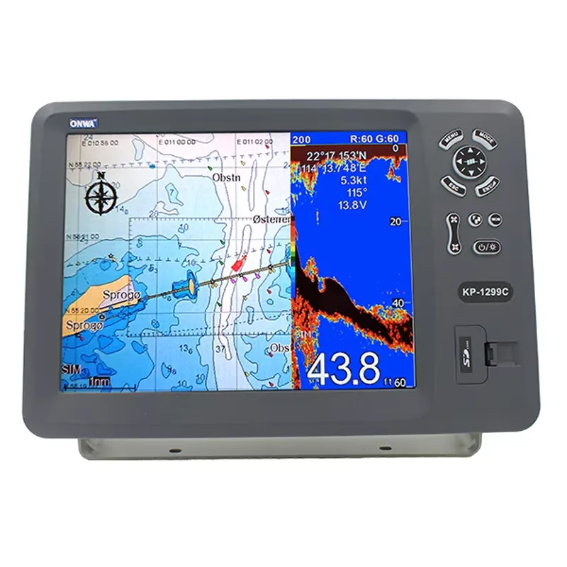 Plotter de cartas GPS, sonda d - Fishing Boat Gps reseña y precio